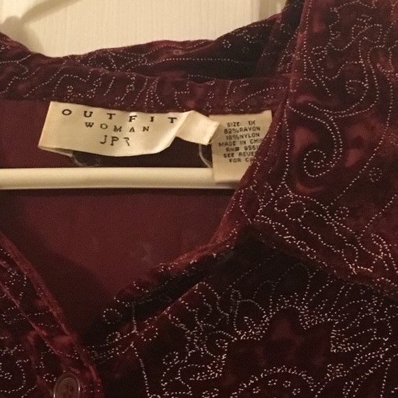 Velvet Blouse - Picture 3 of 3