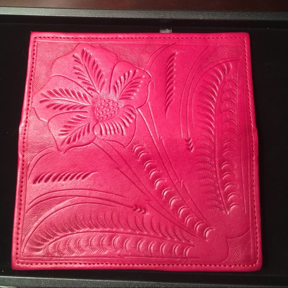 Floral Embossed Wallet