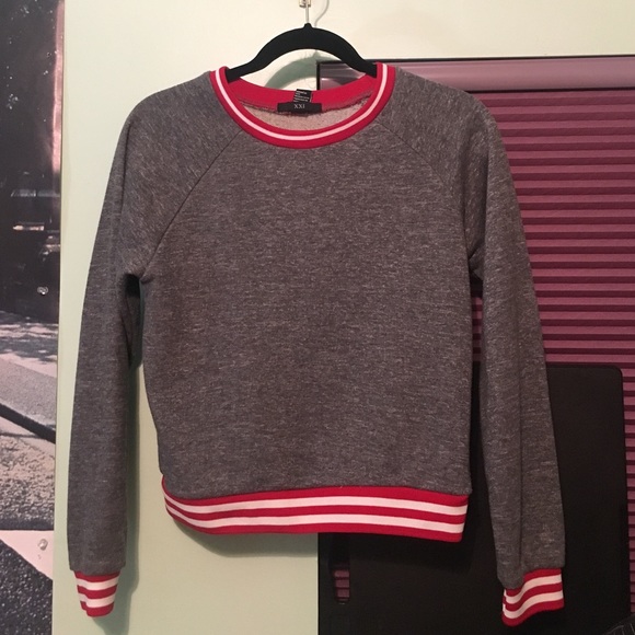 gray forever 21 sweater