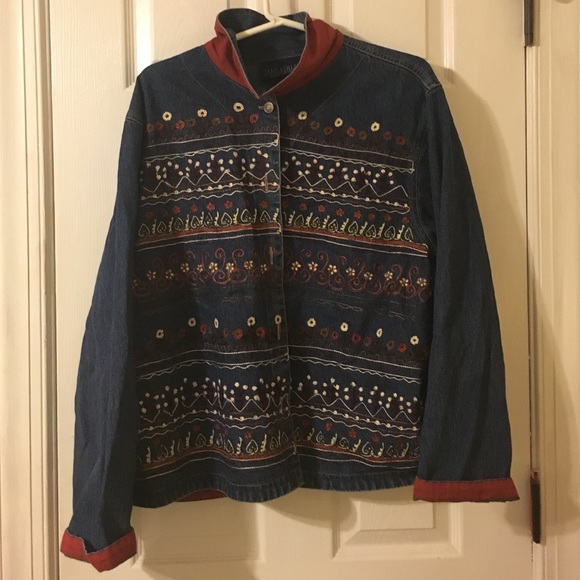 Embroidered Jean Jacket