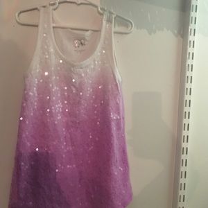 Ombré tank top