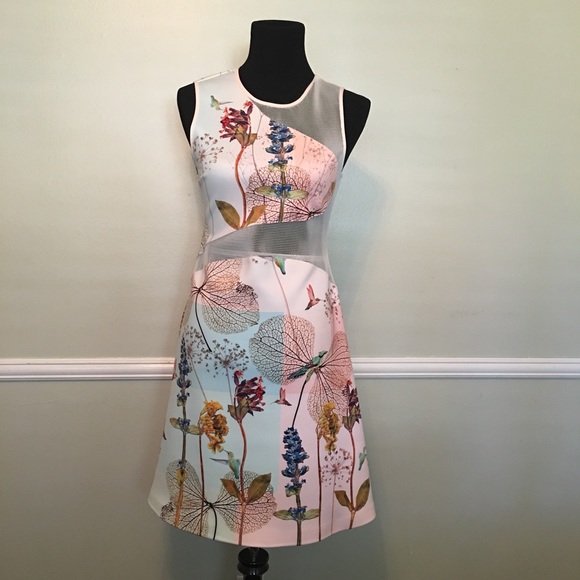 🎀SOLD🎀 Clover Canyon Mesh Spliced Dress - Picture 4 of 4