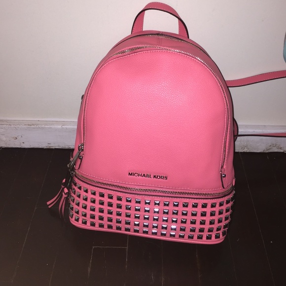 Micheal kors studded backpack