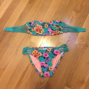 Floral Bikini, Never Worn!