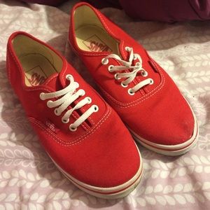 Red Vans