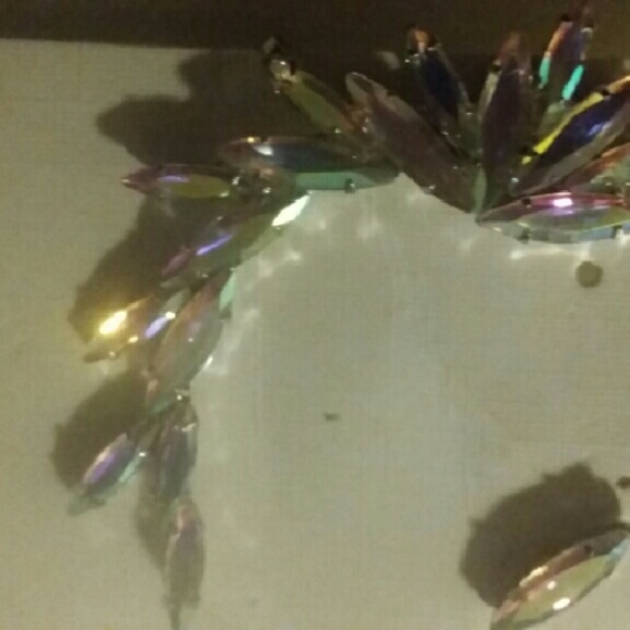 new colorful ear cuff with Stud to match