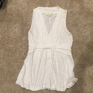 Anthropologie cotton tank top (small)