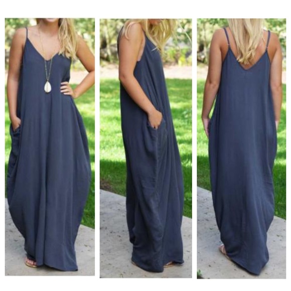 Blue Maxi Dress