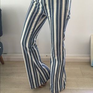 Free people Striped Flare! 80$ MSRP NWT💋sz 25-27