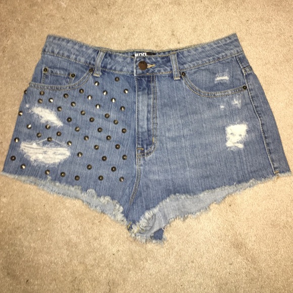 High Rise Cheeky Shorts