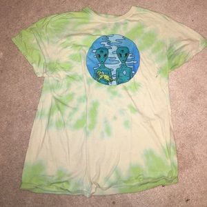 Alien Tye Dye shirt
