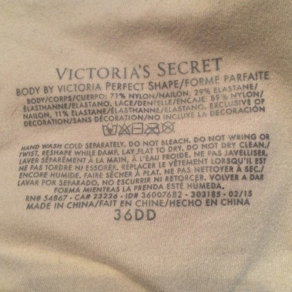 ❌❌SOLD❌❌Body by Victoria Perfect Shape Bra - Picture 4 of 4