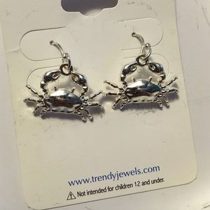 Crab earrings