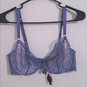 Victoria's Secret Unlined Lace Demi Bra Lingerie