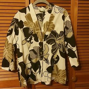 Rare Manuheali'i cover up, Kimono Style