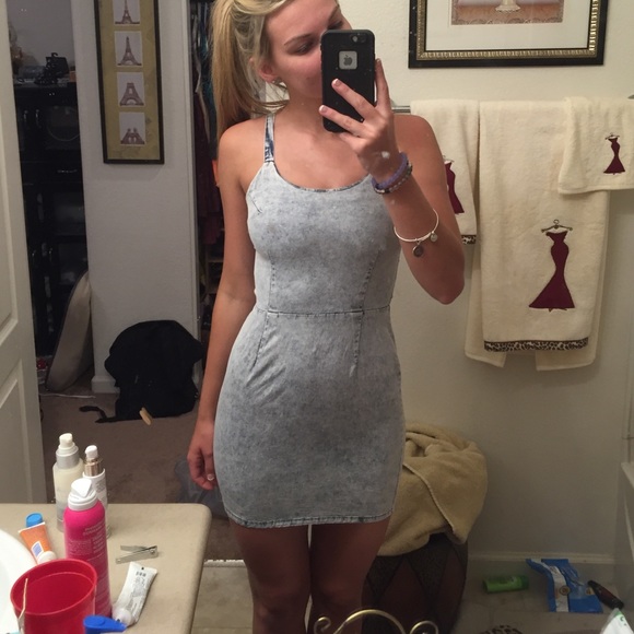 Brandy Melville inspired Jean dress 💙🤘🏼