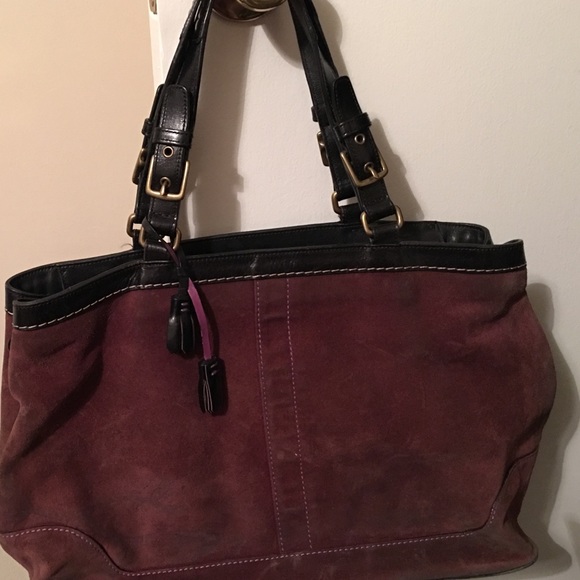 Coach Suede Purse