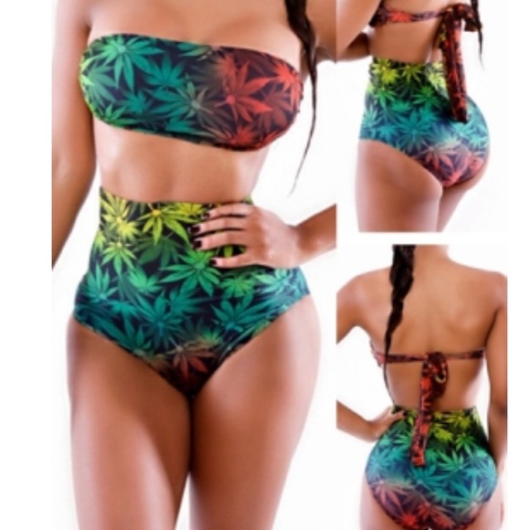 Other - ✨Sale ✨420 High Waisted Bikini
