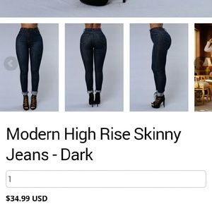 High rise  jeans