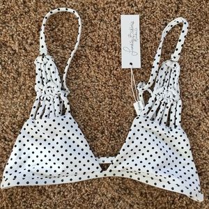 NWT Frankie's Bikinis Bella Top