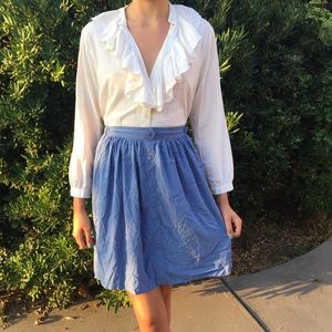Soft & Comfy Light Blue Skirt