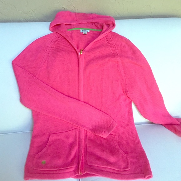 Lilly Pulitzer XL hooded sweater