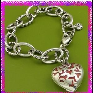 2009 Ltd. POP Breast Cancer Charm Bracelet