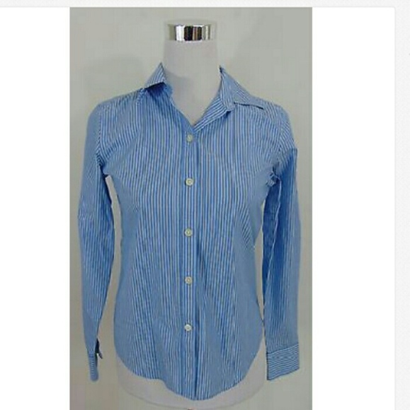 Preloved Ann Taylor blouse shirt size 2