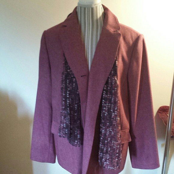 Mauve 3 pice suit