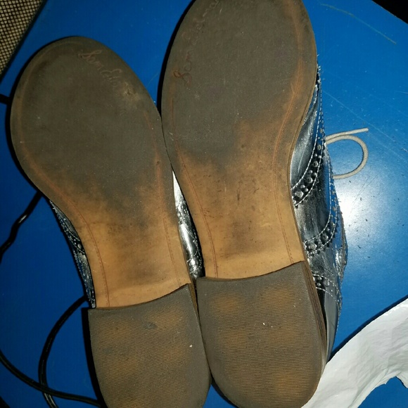 Silver Sam Edelman Loafrers - Picture 3 of 4