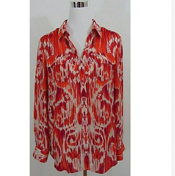 Preloved Jones new York summer top size M
