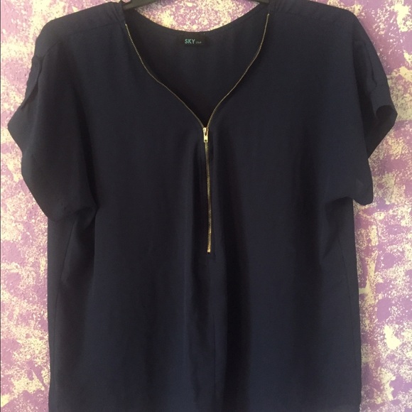 Navy Blue 3X Shirt