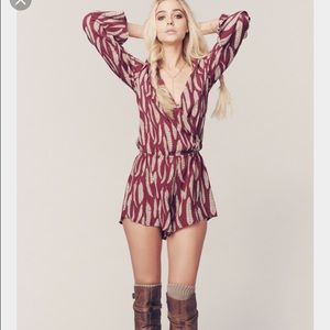 Blue Life New Boho Sleeve Romper