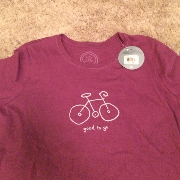 NWT LIFE IS GOOD TEE