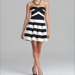 BGBG MaxAzaria black & white tube dress