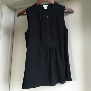 Black Tunic Blouse from J.Crew