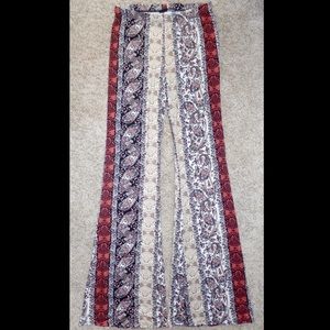 Adorable boho flare pants!