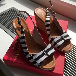Kate Spade boardwalk sandal wedge 6 1/2