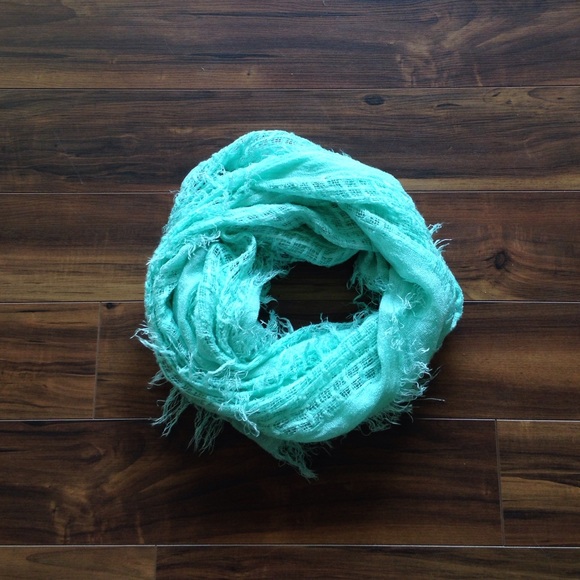 Seafoam Green Light weight Scarf