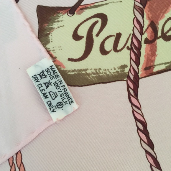 Vintage Hermes Silk scarf (Passementerie)