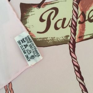 Vintage Hermes Silk scarf (Passementerie)