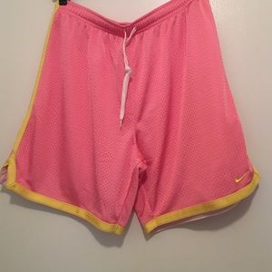 Nike pink shorts