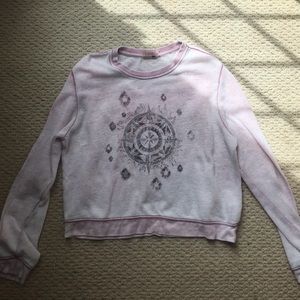 LA Hearts distressed vintage style Sweatshirt