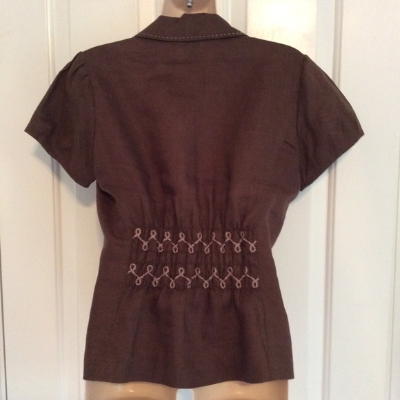 willi smith linen summer jacket - Picture 2 of 2