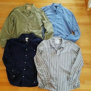 4 XL Mens button-down shirts