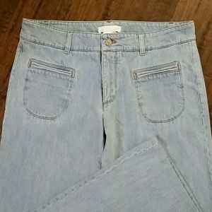 Chloé wide leg jean