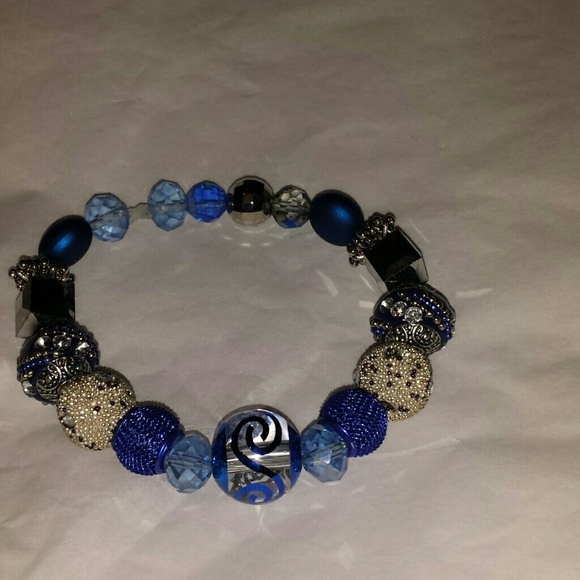 Blue bracelet