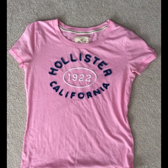 Pink Hollister Short Sleeve Tee size medium M