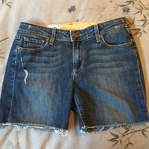 Paige Designer Denim Cut off Shorts!!