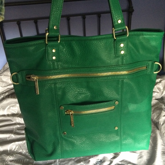 Olivia + Joy Large Green Tote